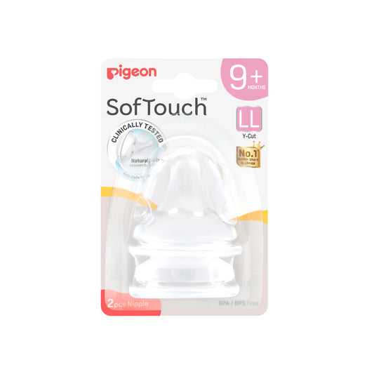 Pigeon SofTouch™ Nipple 2pc ( LL )