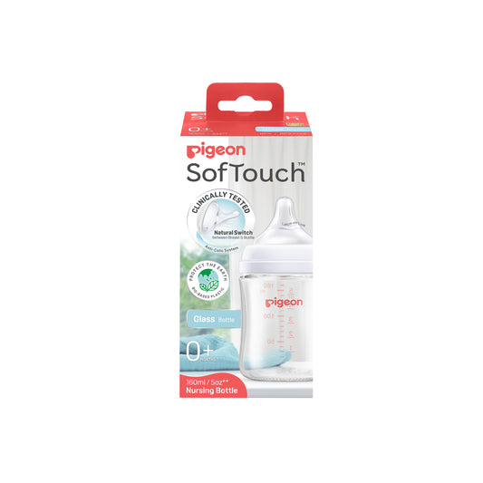 Pigeon SofTouch™ BPP Nursing Bottle T-Ester 160ml Logo