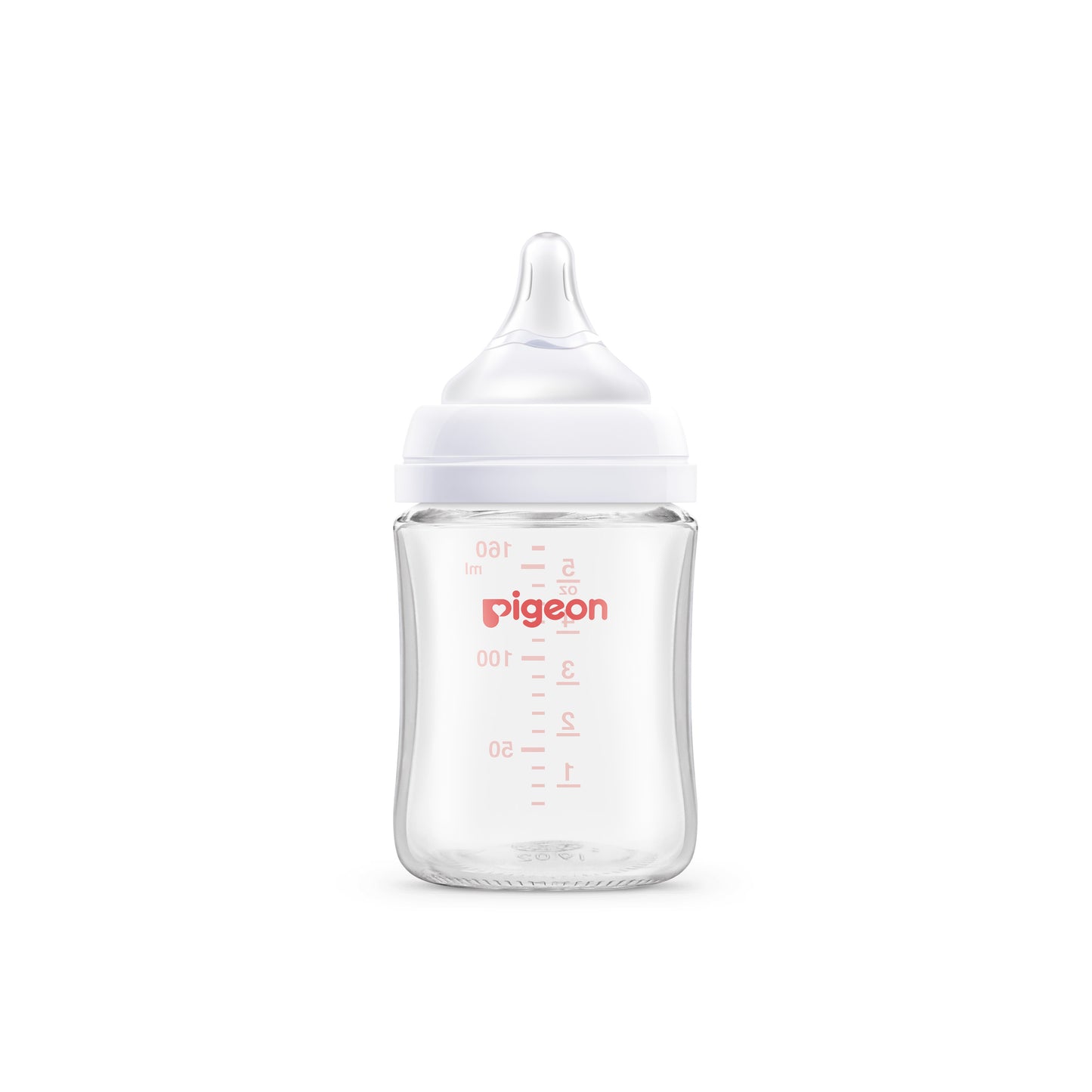 Pigeon SofTouch™ BPP Nursing Bottle Glass 160ml Logo