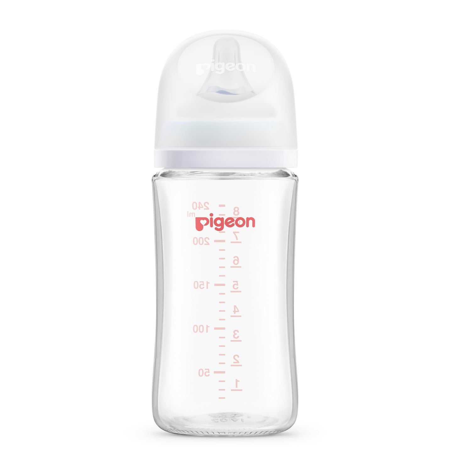 Pigeon SofTouch™ BPP Nursing Bottle Glass 240ml Logo