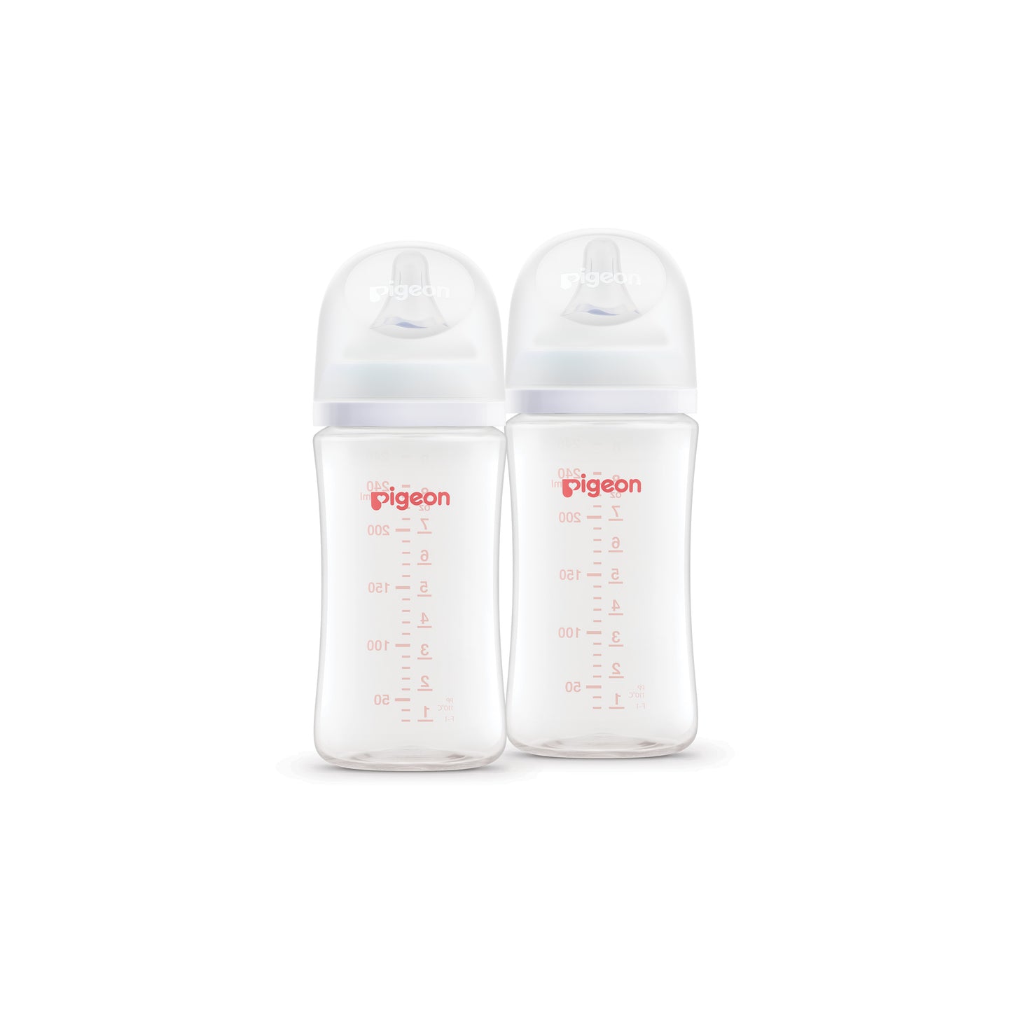 Pigeon SofTouch™ BPP Nursing Bottle PP 240ml Logo Twin Pack