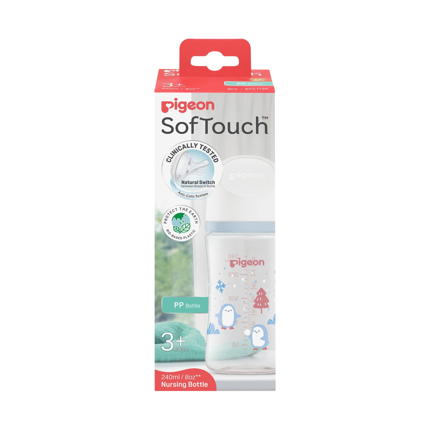 Pigeon SofTouch™ BPP Nursing Bottle PP 240ml Winter