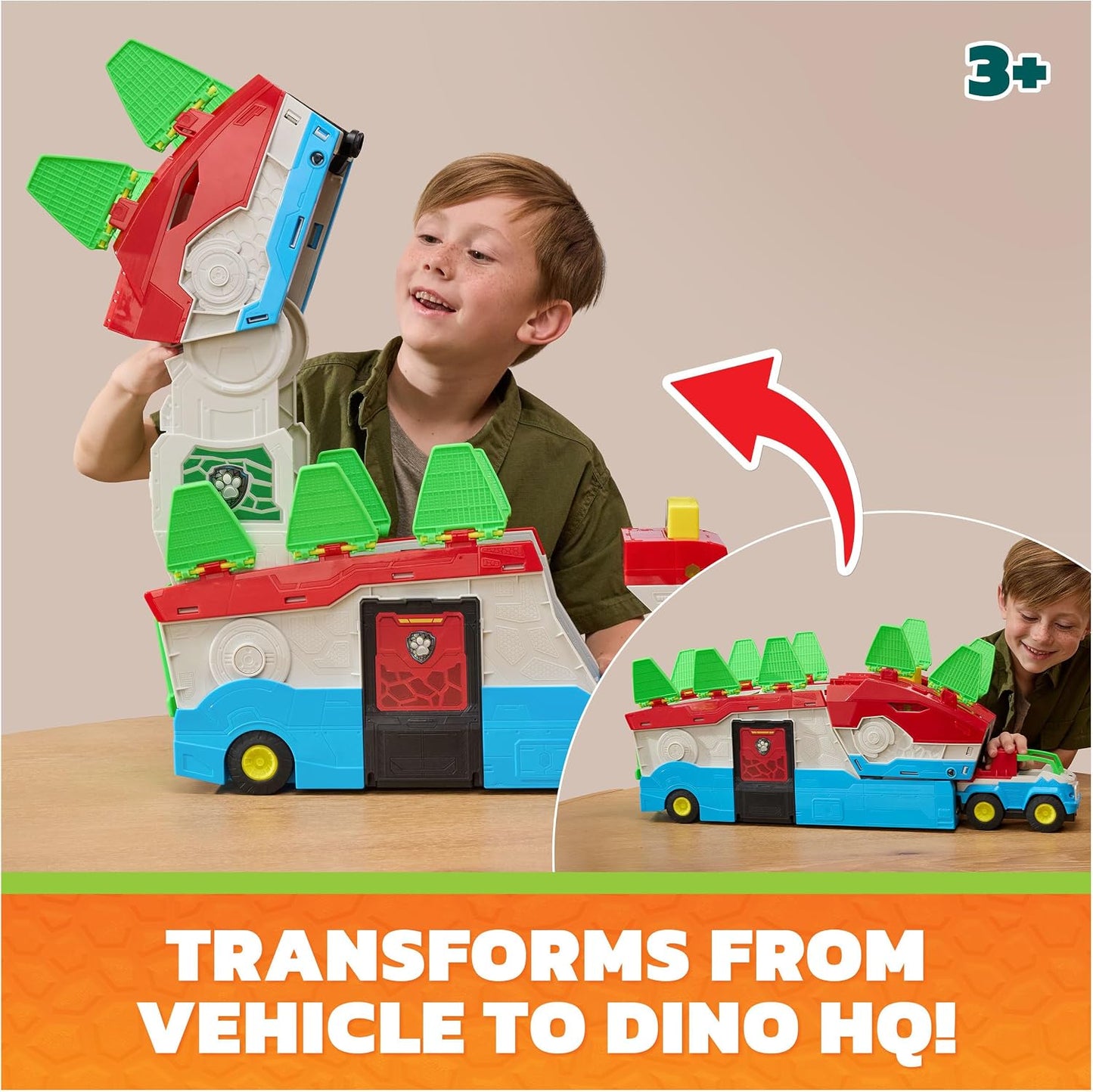PAW VHP DINO MOBILE HEADQUARTERS GML