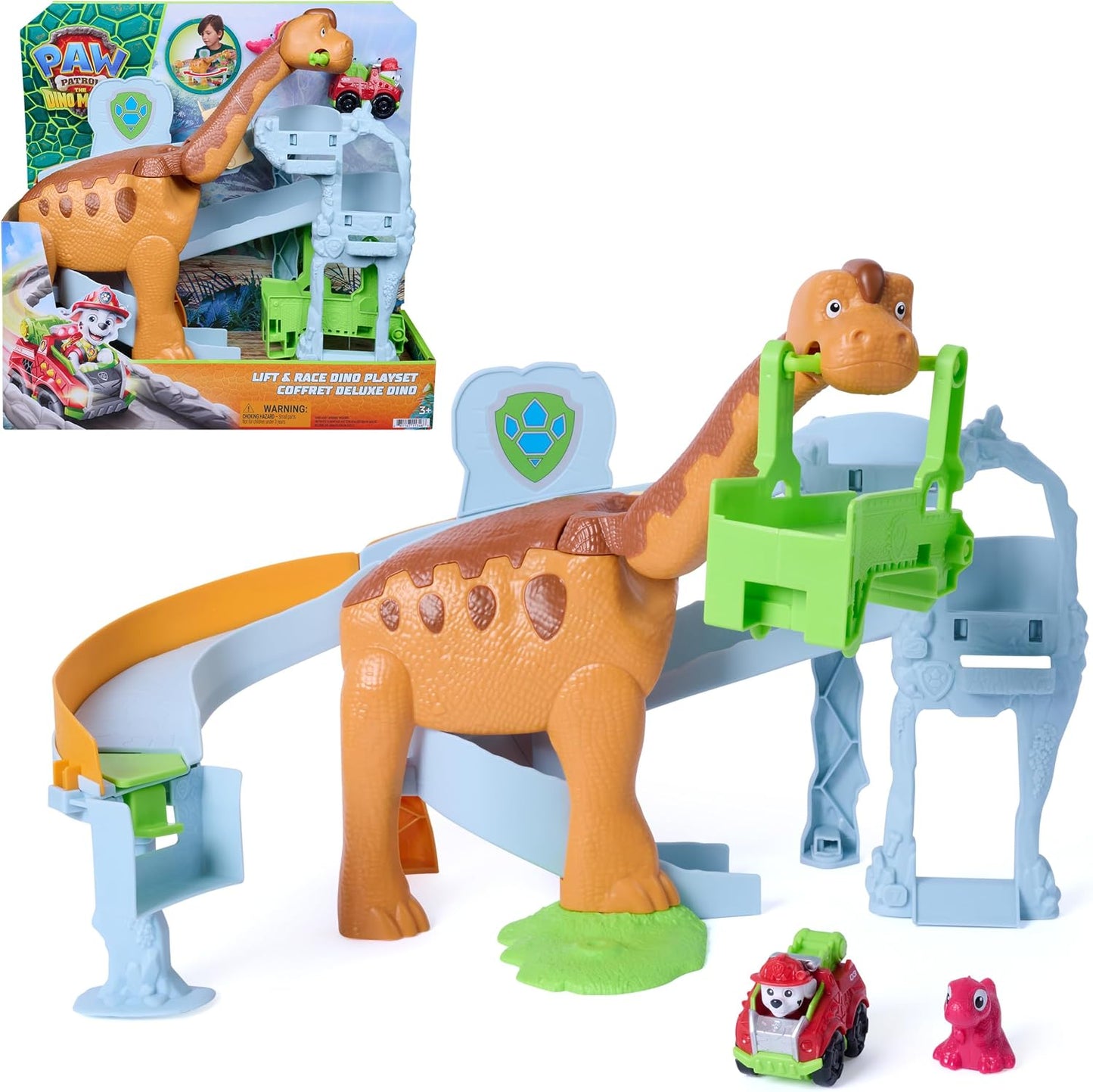 PAW Patrol Dino Pup Squad Lift & Race Dino