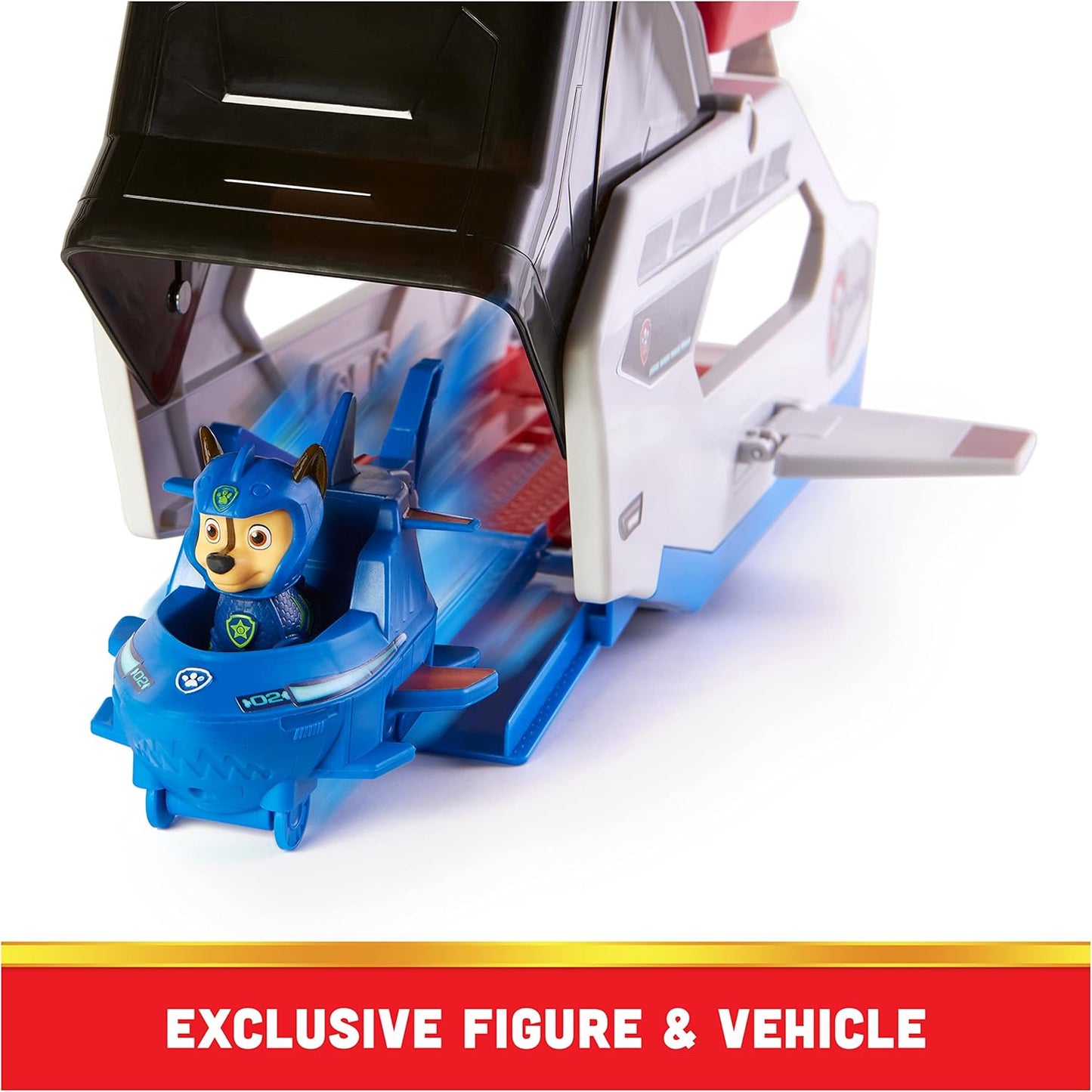 Paw Patrol Aqua Pups Whale Patroller Team Vehicle