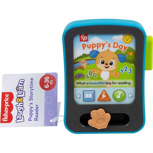 Fisher-Price Baby Learning Toy Laugh & Learn Puppy’s Storytime Reader