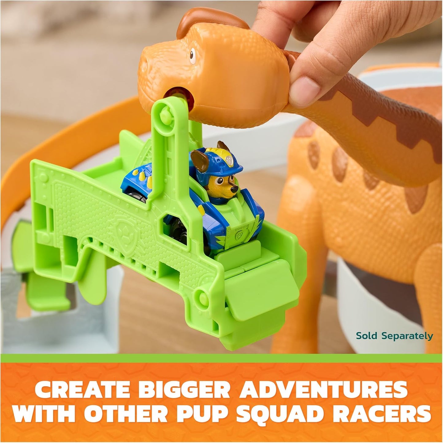 PAW Patrol Dino Pup Squad Lift & Race Dino