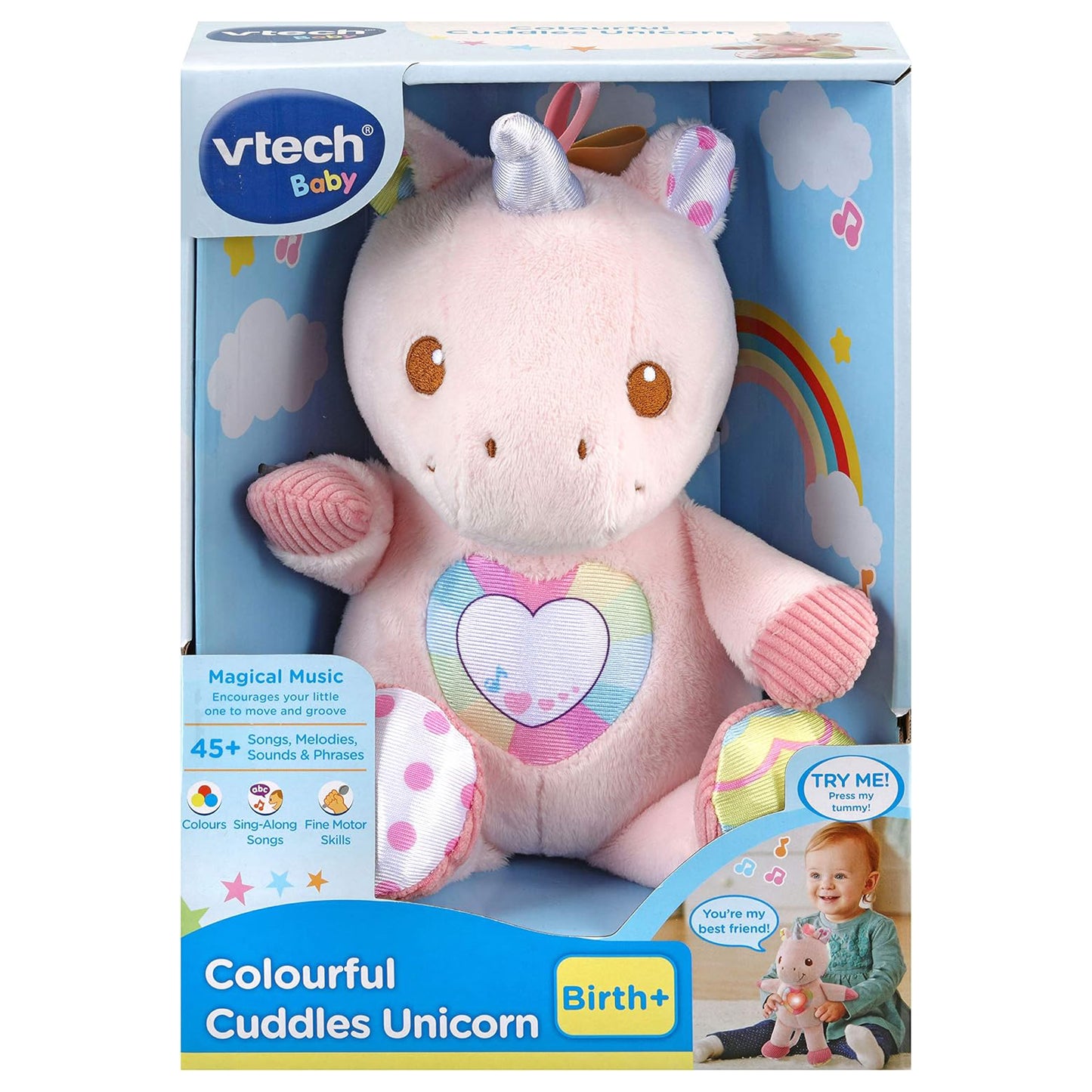 VTech Colourful Cuddle Unicorn