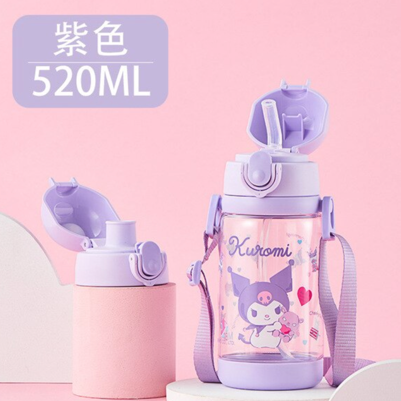 Sanrio Kuromi Tritan 2 Way Drinking Bottle