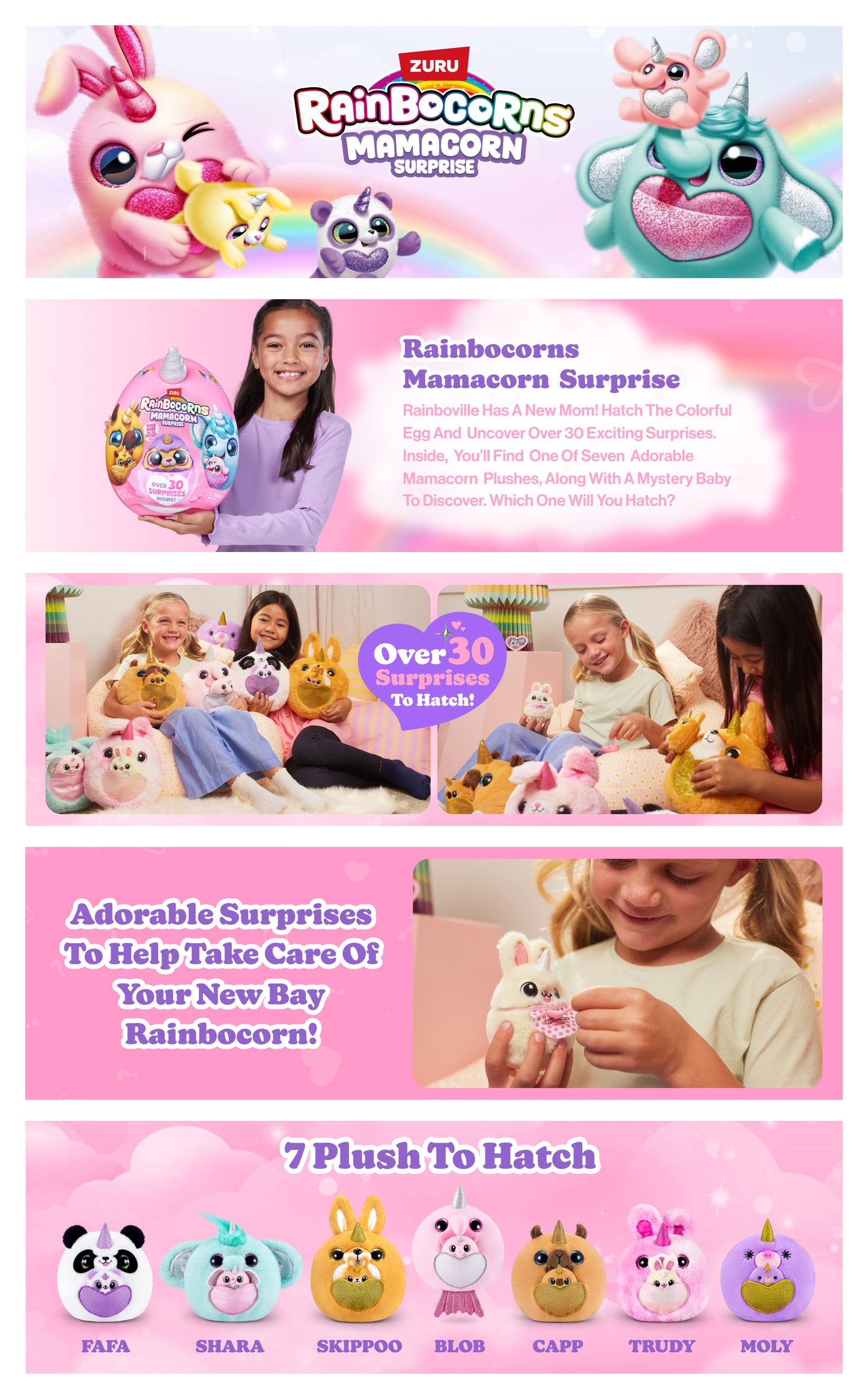 Rainbocorns Mamacorn Surprise by ZURU (Blind Pack)