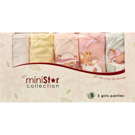 Ministar Cotton Fiber Girl Panties - Fox