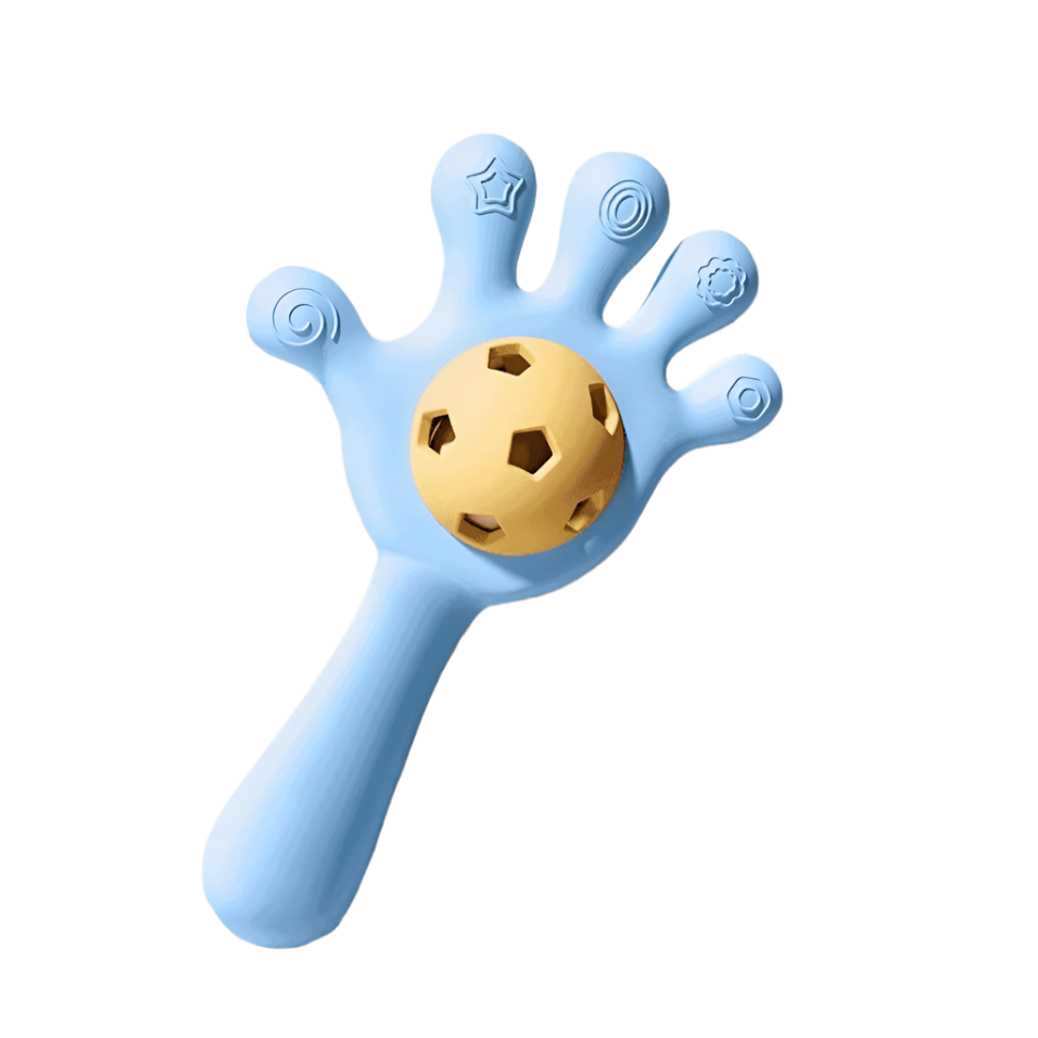 Nubby Hand Rattle Baby Teething Hand Rattle Activity Toy – Kiddy Palace