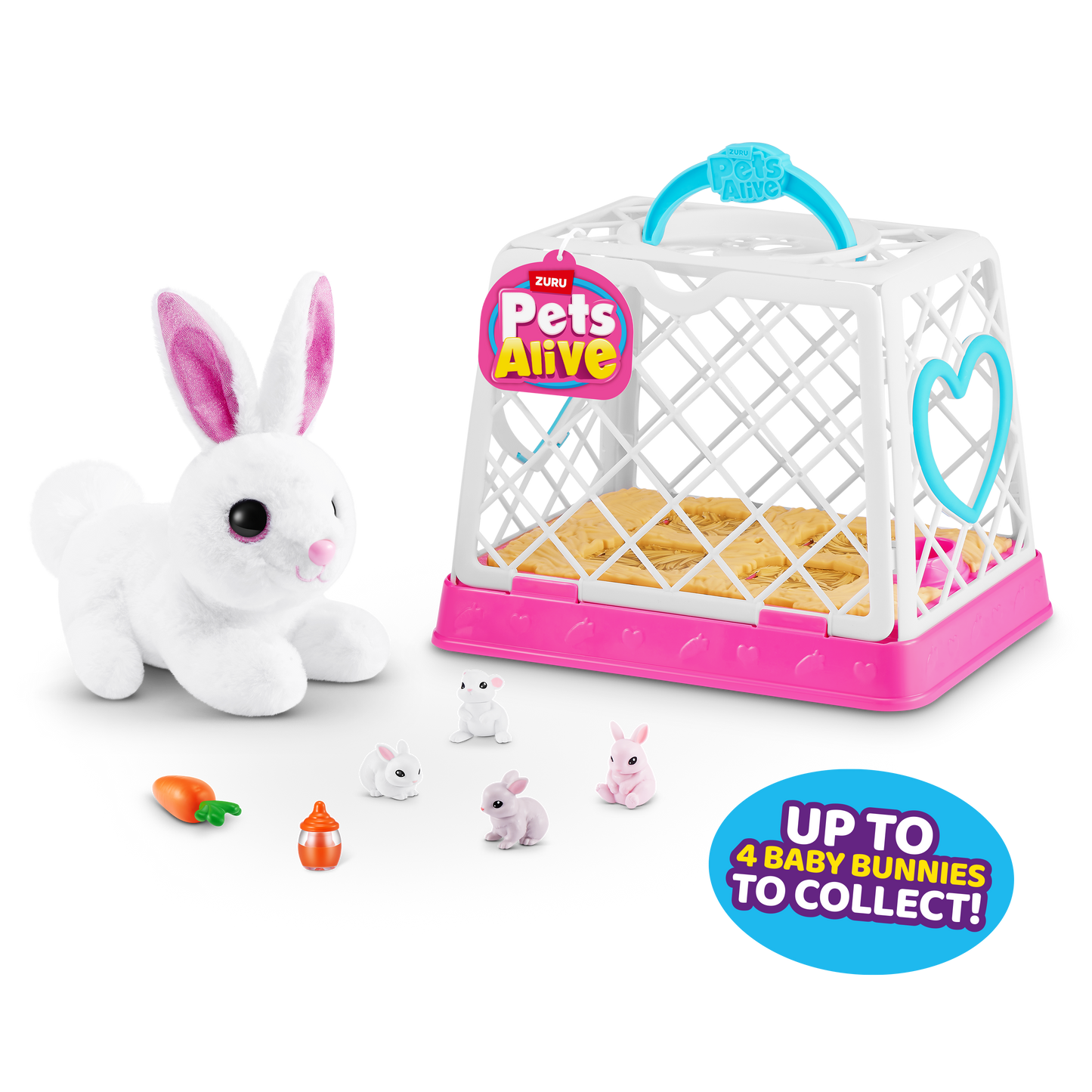 Pets Alive Mommy Bunny & Baby Surprise By ZURU