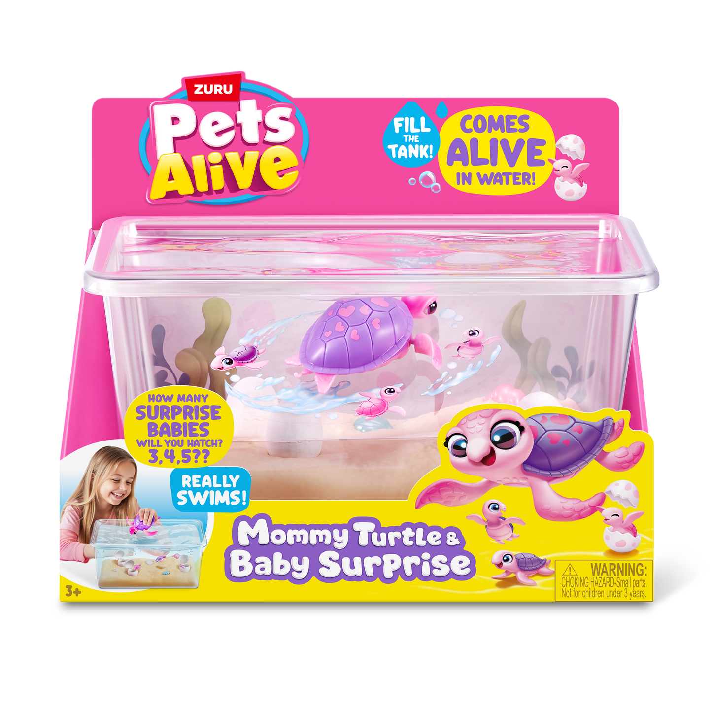Pets Alive Mommy Turtle Surprise by ZURU