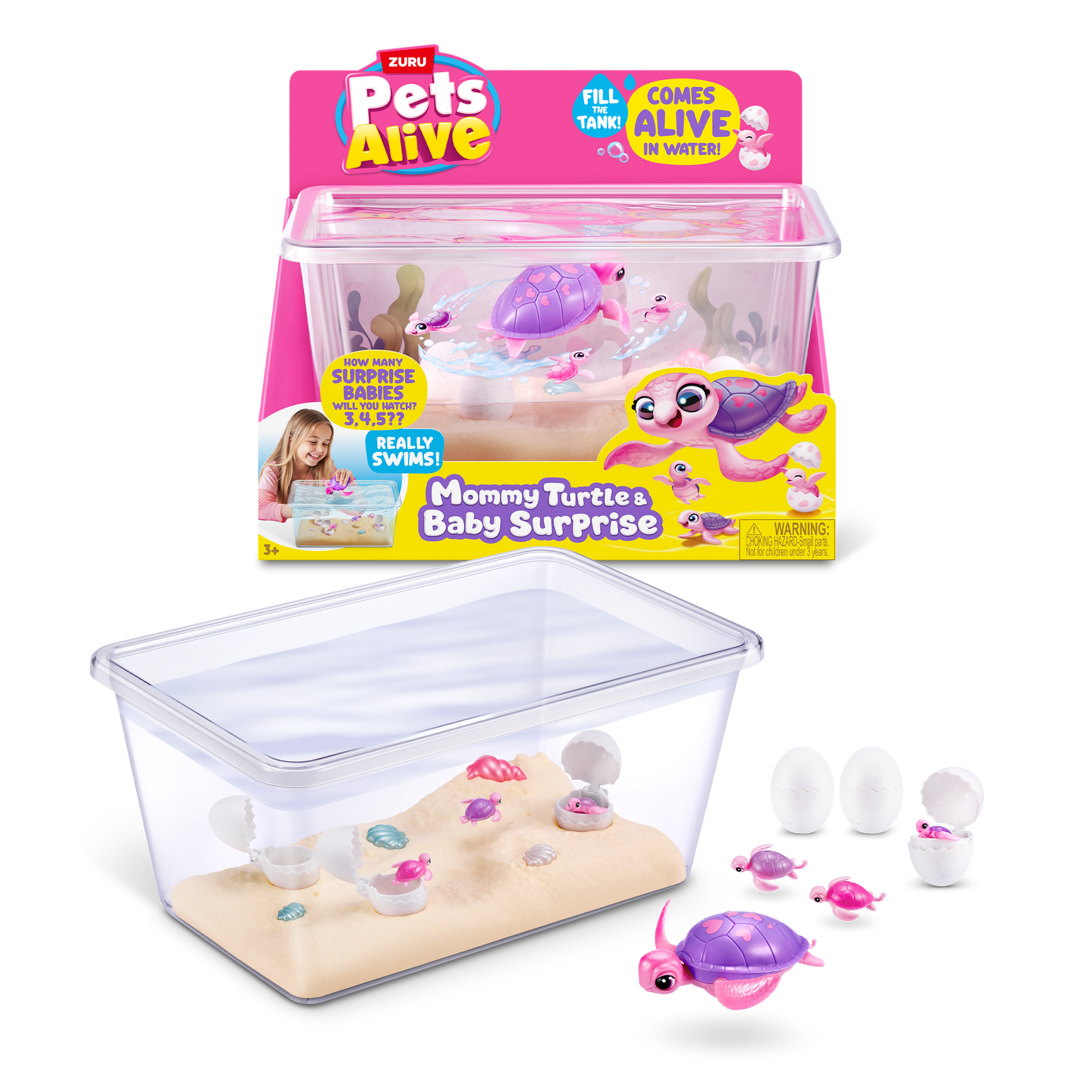 Pets Alive Mommy Turtle Surprise by ZURU