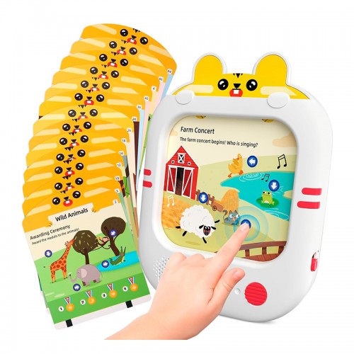 alilo Interactive Learning Table, Talking Flash Cards Learning Toys for Toddler