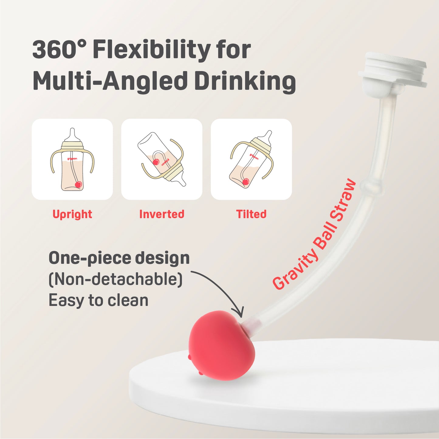 SofTouch™ BPP 2-Step Straw Bottle Set T-ester 240ml