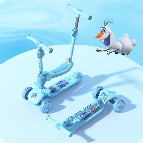 3 In 1 Foldable Scooter - Frozen