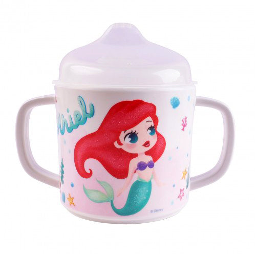 Disney Genuine Toddler Melamine Tableware Mealtime Spout Cup - Ariel