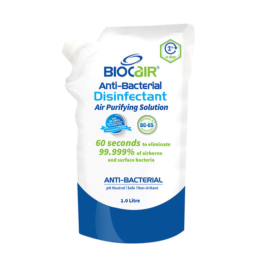 BioCair Disinfectant Air Purifying Solution, 1 Litre