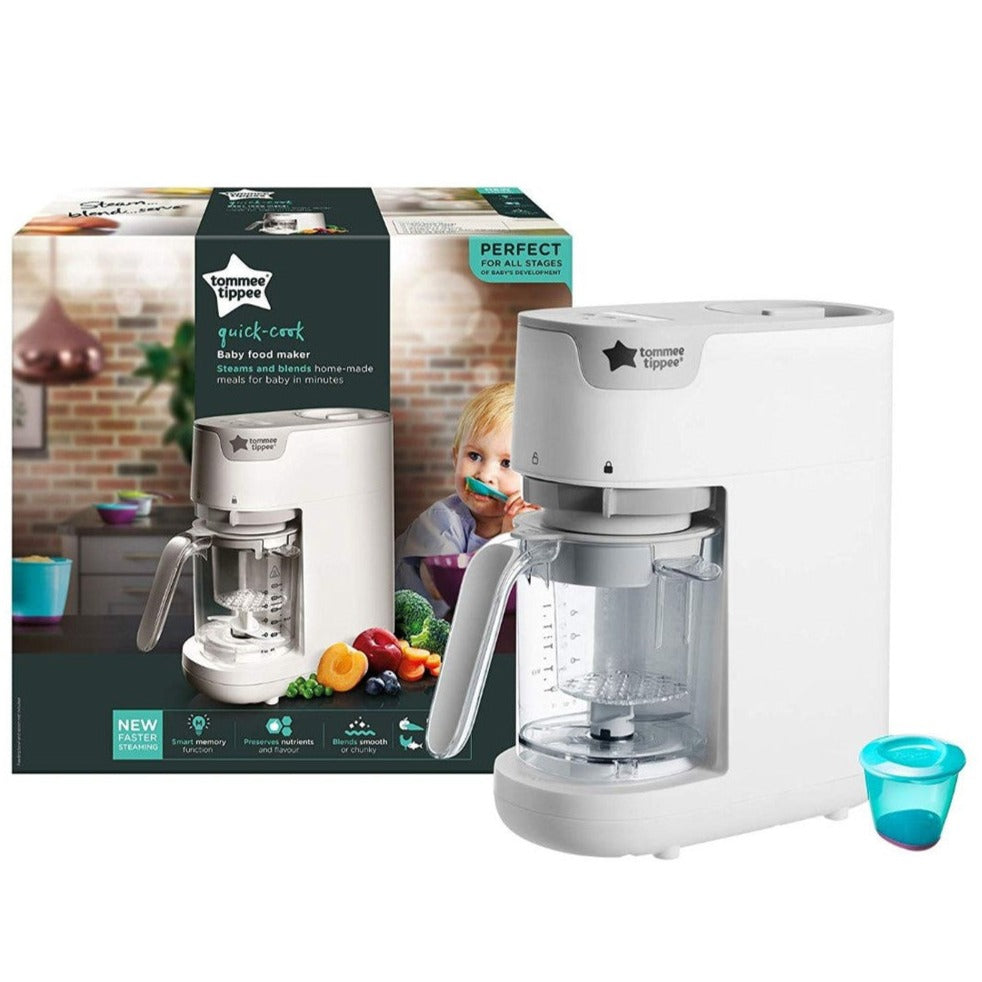 Tommee Tippee Quick Cook Baby Food Steamer Blender The Clash Kiddy Palace