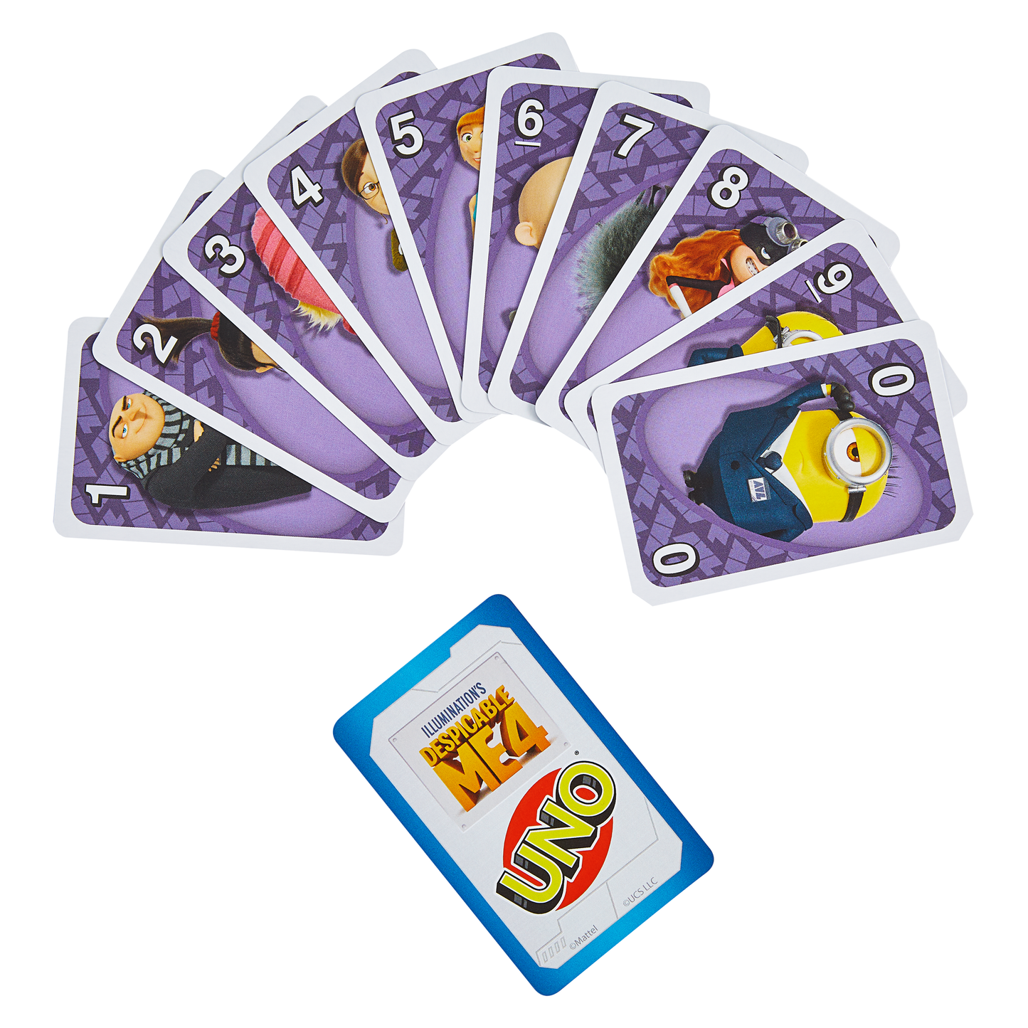 UNO All Wild Despicable Me 4 All Minions