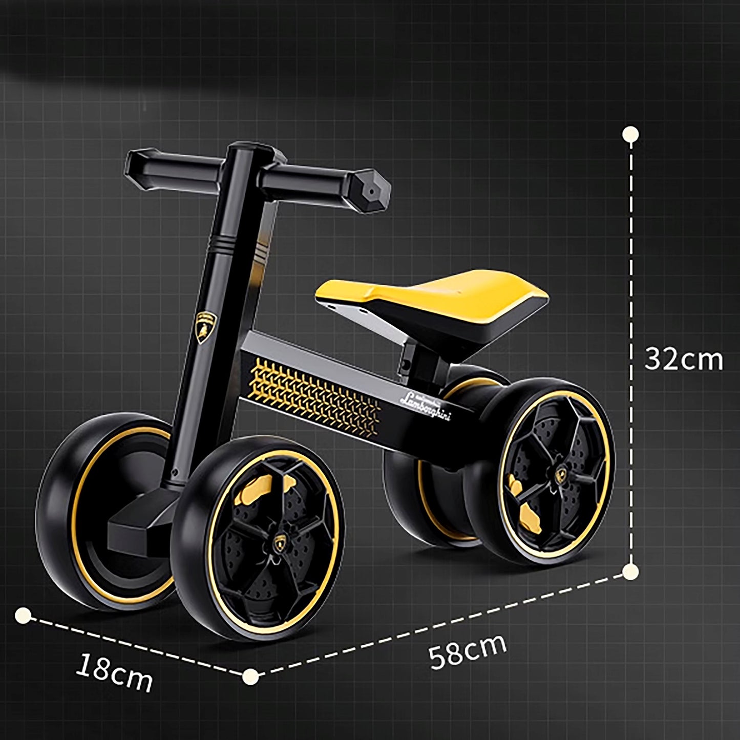 Lamborghini Sliding Bike