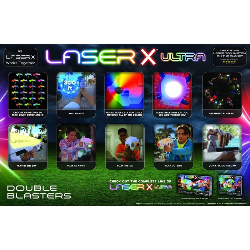 Laser X Ultra Double Blasters