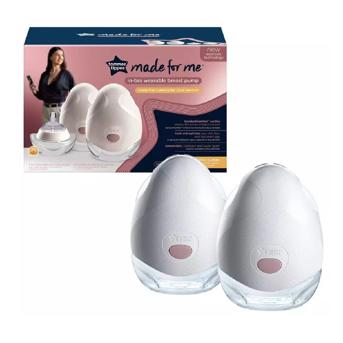 Tommee Tippee Made For Me Wearable Double Breast Pump