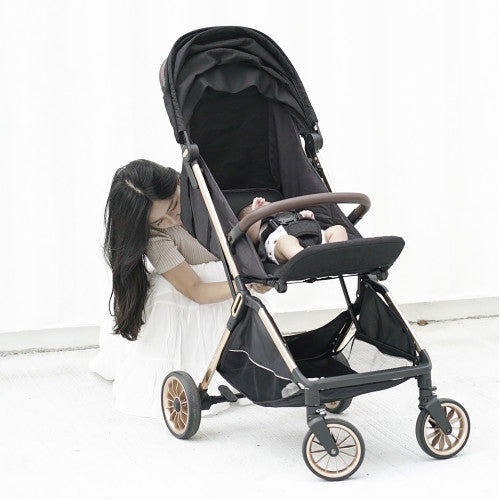 Capella X9 Air-Touch Stroller - Black