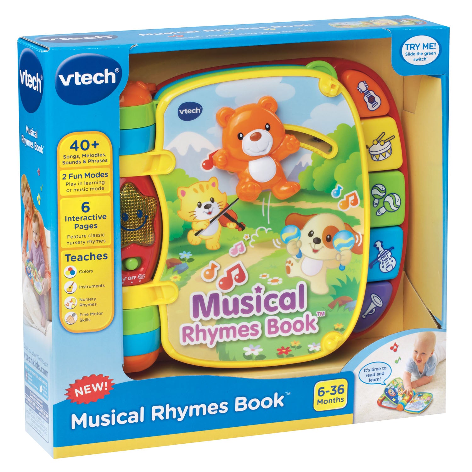 VTech Musical Rhyme Book – Kiddy Palace