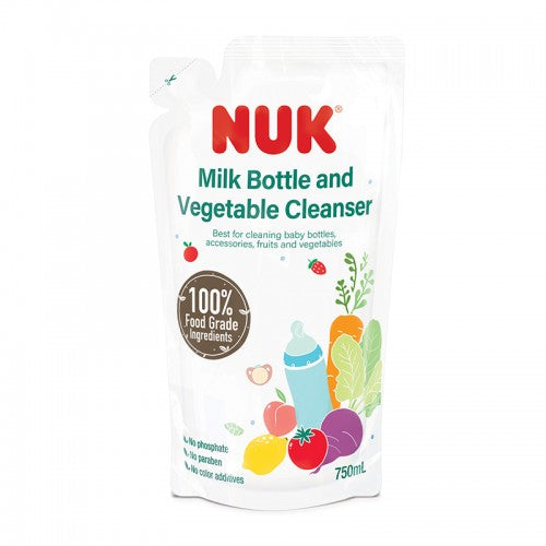 NUK Milk Bottle and Vegetable Cleanser Refill 750ml