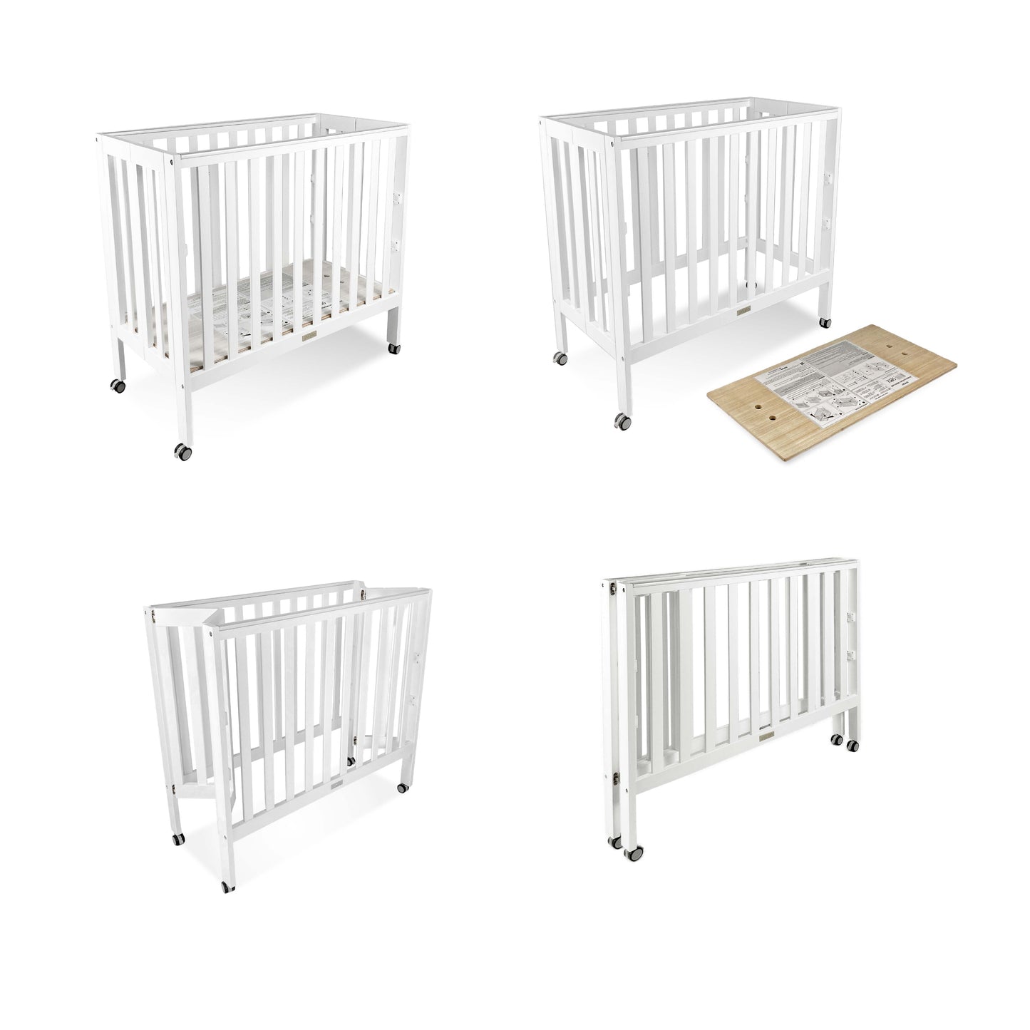 Oru Foldable Wooden Crib, 120*60cm