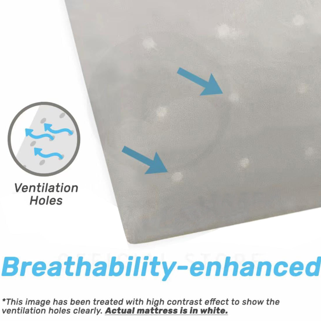 BeJoy Anti Mosquito Guard Baby HD Foam Mattress With Bamboo Cover 26” x 39” x 3”