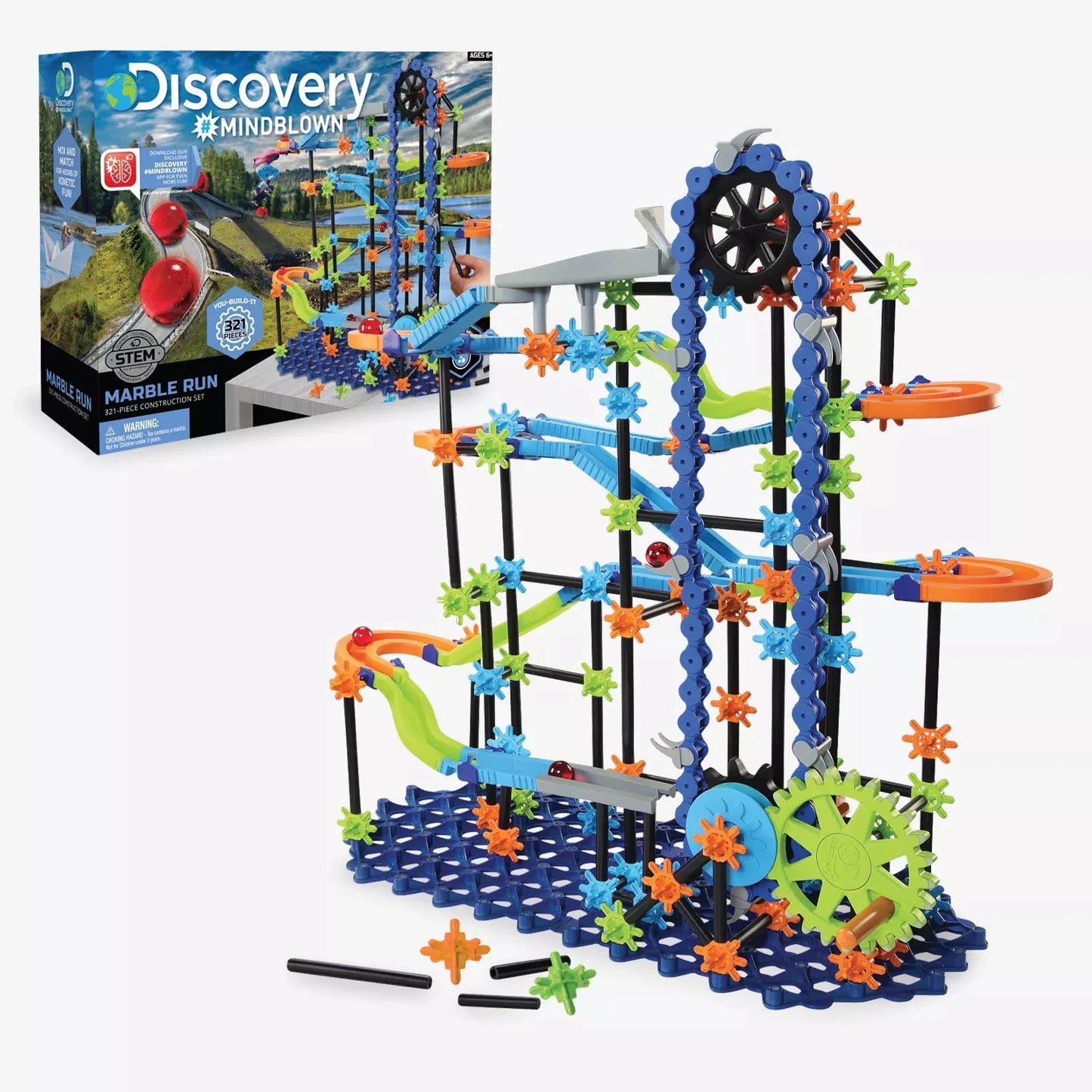 Discovery Mindblown 321pc Marble Run