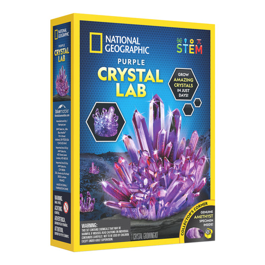 National Geographic Crystal Grow Purple (Available 18 July)
