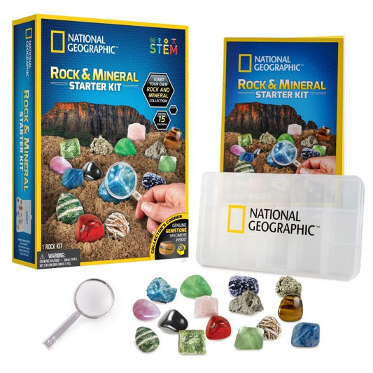 National Geographic Rock and Mineral Starter Kit