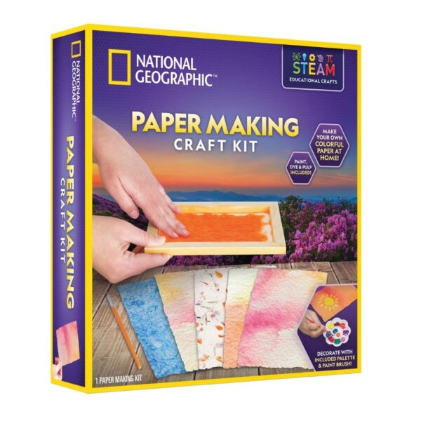 National Geographic Paper Making Craft Kit – Kiddy Palace