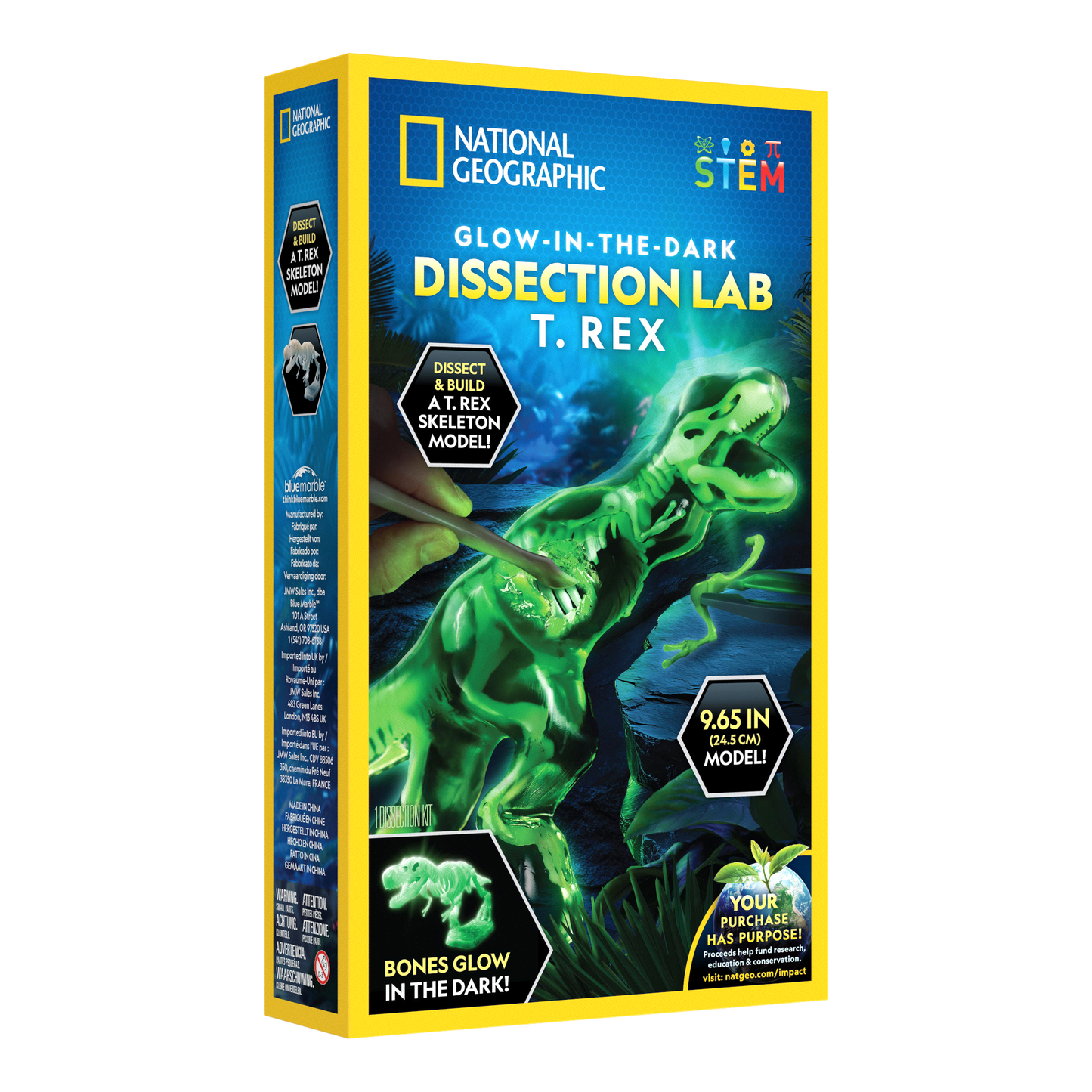 National Geographic Glow-in-The-Dark T-Rex Dissection Kit