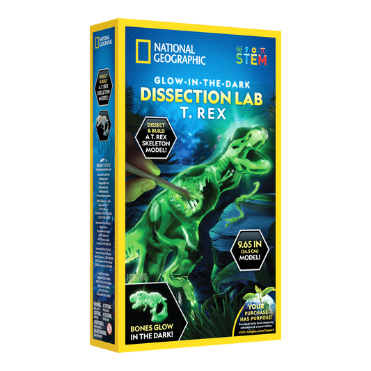 National Geographic Glow-in-The-Dark T-Rex Dissection Kit