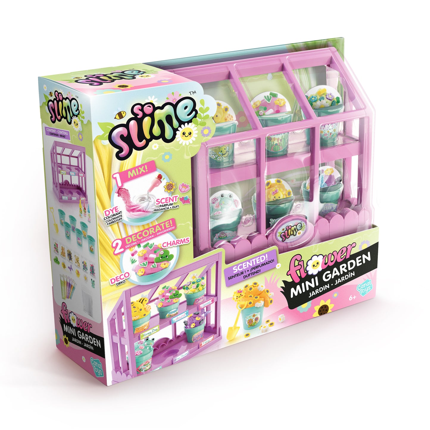 So Slime Slime Flower Mini Garden