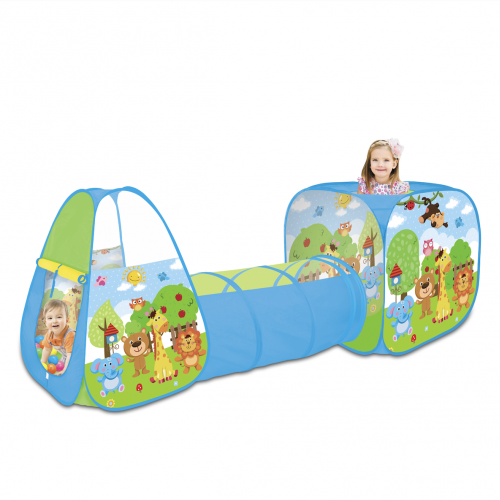 Lucky Baby Play Tent - Safari Tunnel