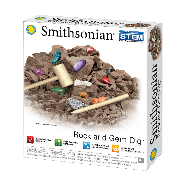 Smithosonian Rock and Gem Dig Kit