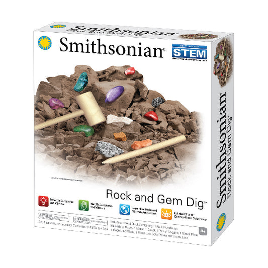 Smithosonian Rock and Gem Dig Kit