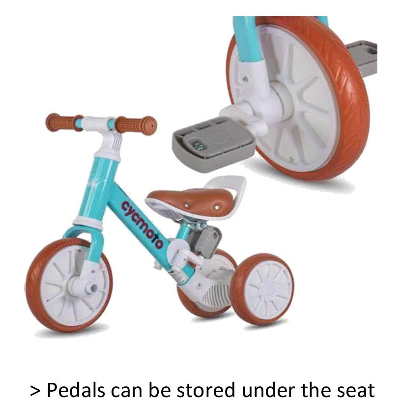 Cycmoto Multi Function Tricycle