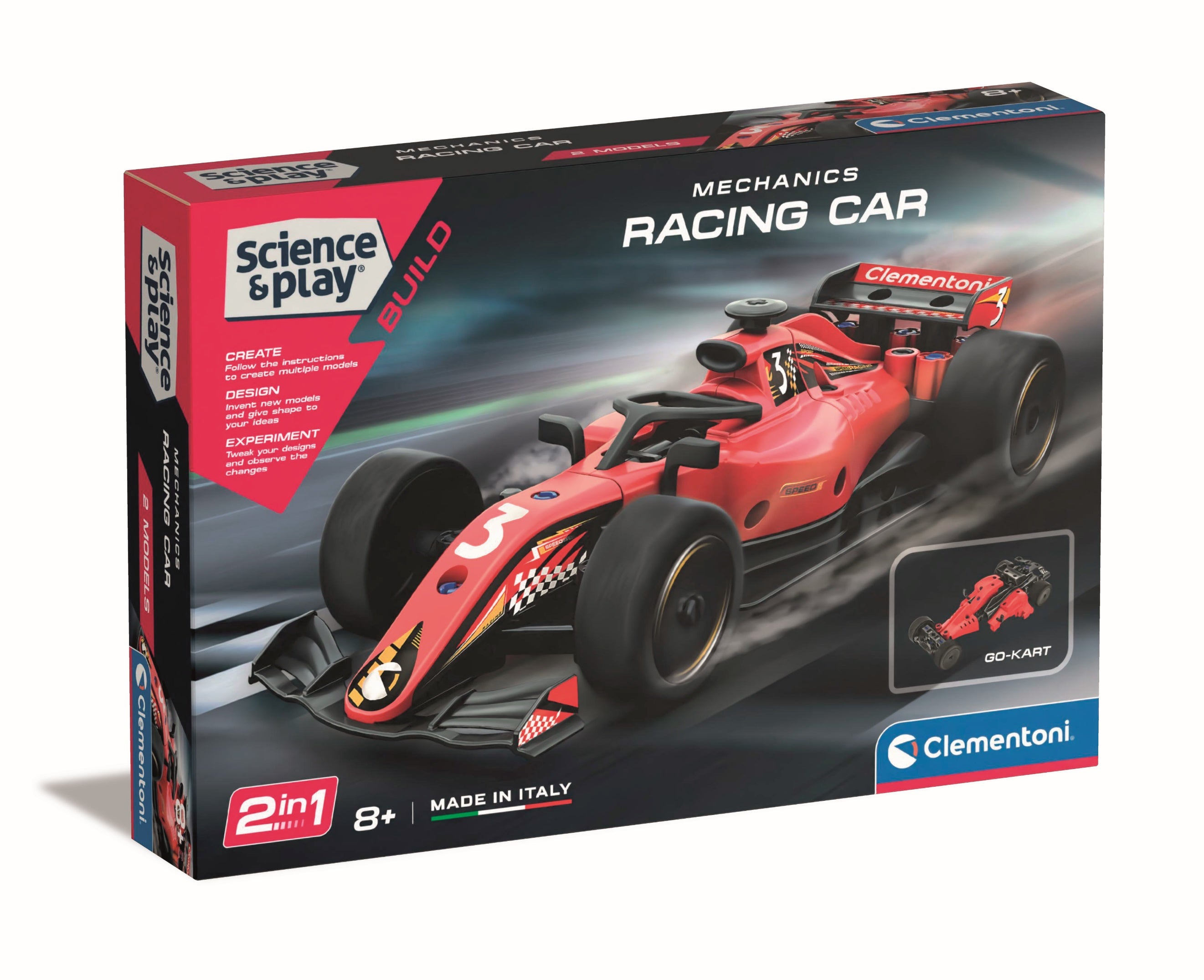Mechanics Laboratory - F1 Clementoni Racing Car – Kiddy Palace
