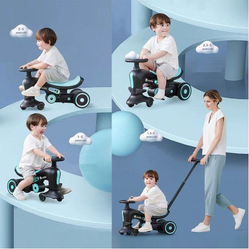 In Multifunctional Twist Trike Blue – Kiddy Palace