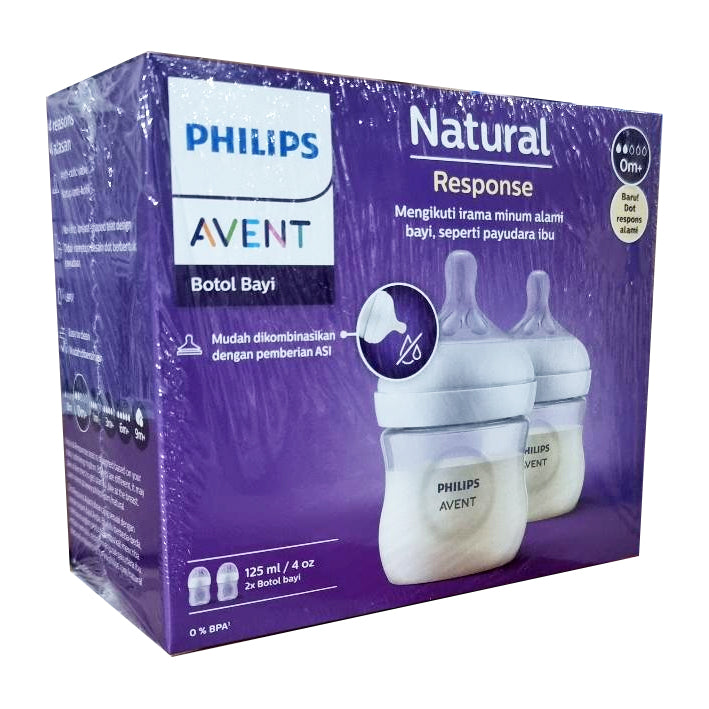 *Philips Avent Natural Response 125ml (Twin Pack)