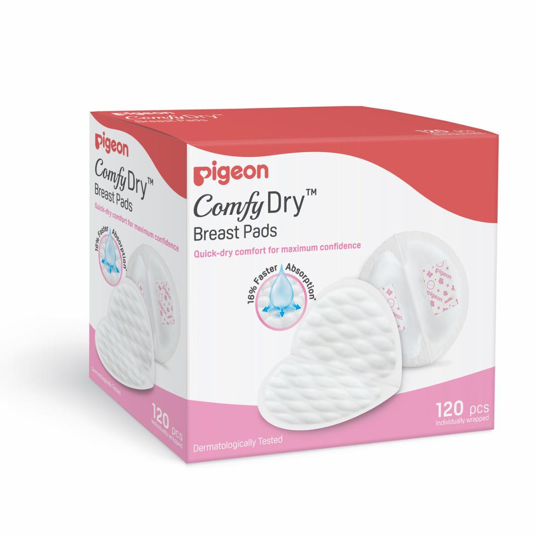 Pigeon ComfyDry Breast Pad 120pcs