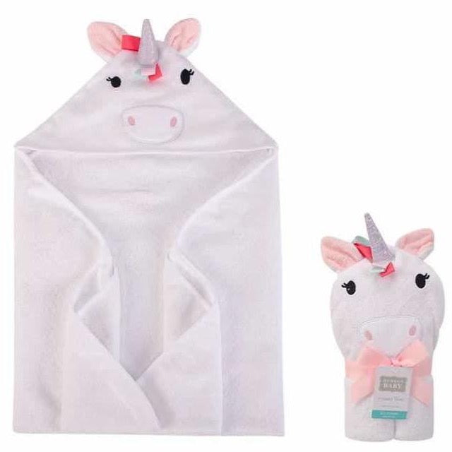 3D Baby Hooded Towel Woven Terry For Baby Girl – Kiddy Palace